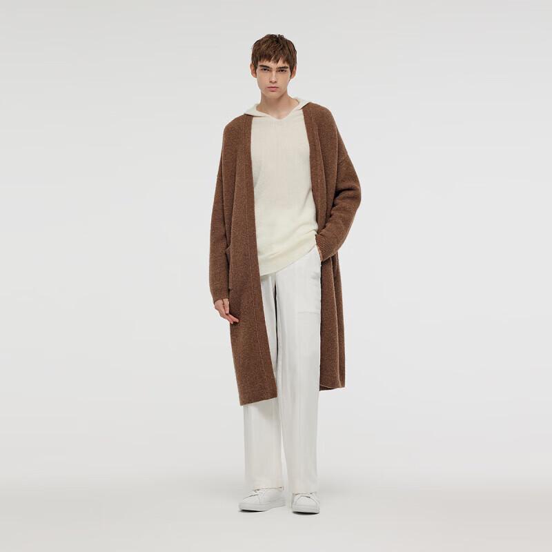 GOELIA Unisex Yak Wool Bouclé Cardigan