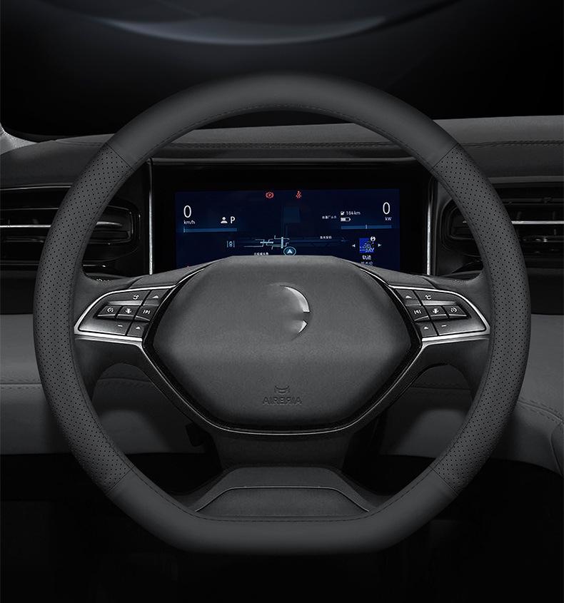 Nio Genuine Leather Steering Wheel Cover for ES6, ES8, ET5, ET7, EC6, EC7, and ES7 Models