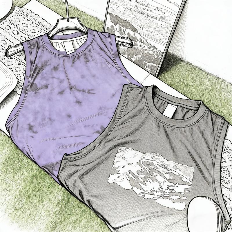 W-29 Women s Retro Quick-Dry Outdoor Summer Vest - Lightweight, Moisture-Wicking, Sleeveless Design S