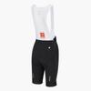 Le Coq Sportif Women S 4 Short Bib ShortS Blk   Qp122cpf22
