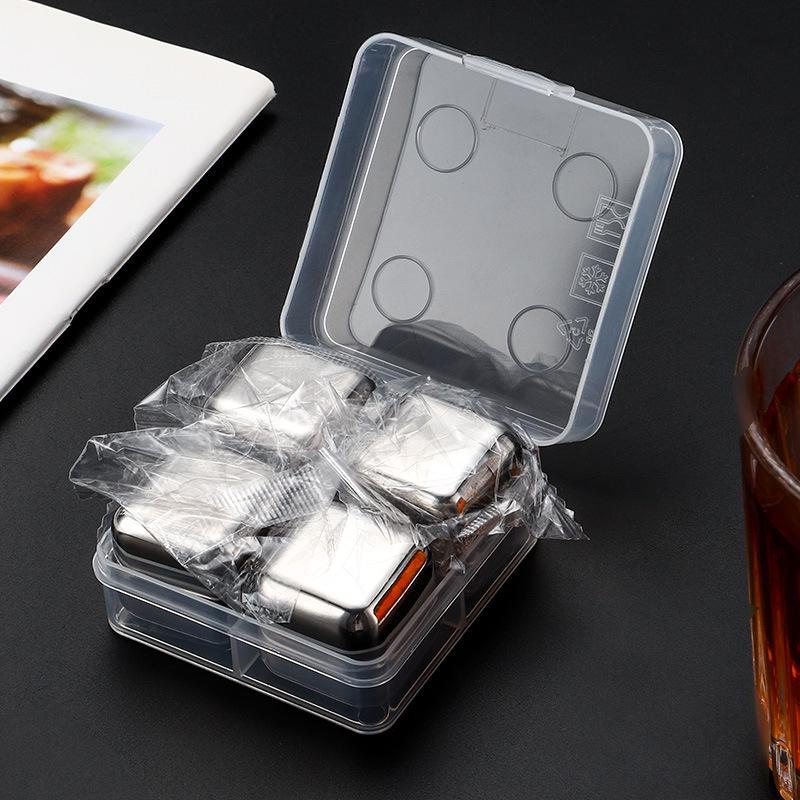 304 Stainless Steel Ice Ball Set for Whiskey & Wine