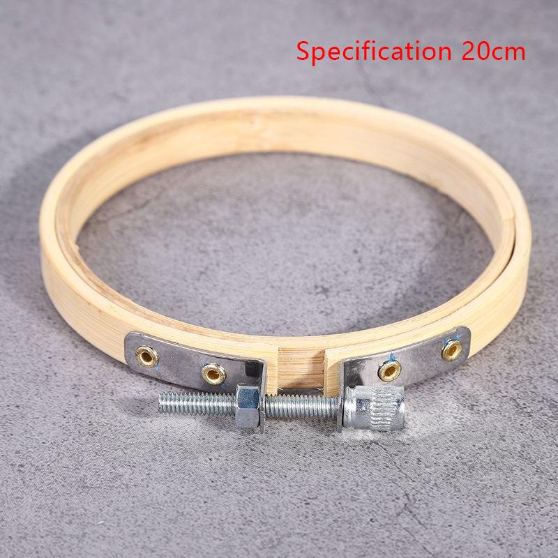 Cadru din bambus Inel cerc de broderie Diy Broderie Pictură Kit punct de cruce Cadru rotund din bambus Instrumente de cusut Home Decor