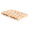 10pcs Rectangle Wooden Coasters DIY Hand Polished Skid Resistance Hollow Wooden Coaster for Coffee Table Office