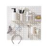 3873 Household Hole Board Wall Storage Rack Dormitory Display Rack Hanging Board Learning Desk Finishing Storage Partition Rack
