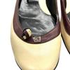 Used Emilio Pucci Pumps / Ballet Flatspumps beige/Bordeaux leather Women