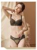 Women's Year of the Rat Red Lingerie Set: Bridal Push-up Bra & Panty, Side Support, Anti-Sagging, Sexy Thin Design