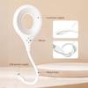 LED Smart Voice Control Night Light USB 5V Portable Table Reading Lamp Sound Sensor Beside Lighting Dimmable 3 Color Change