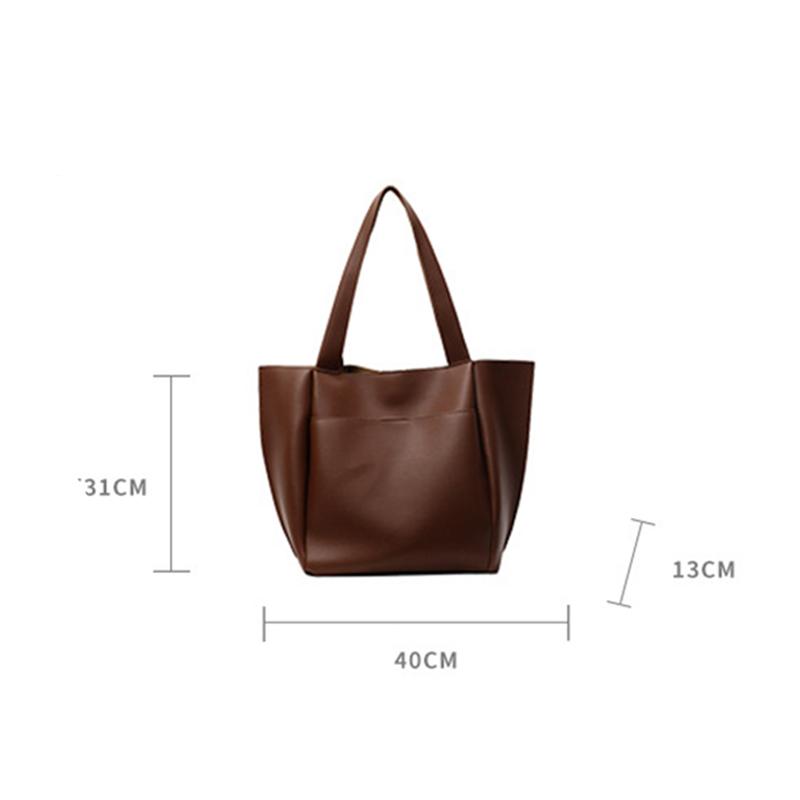 Large Capacity Shoulder Bag For Women Summer Retro Versatile Composite Bags Fashion Commuting Tote Pack Casual Travel Handbags CLE