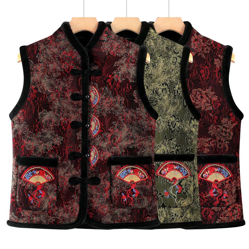 Yalu Damen Neu Chinesischer Stil Verdickte Weste