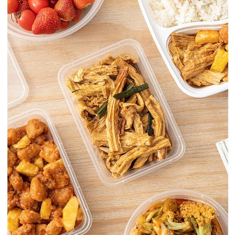 Chuanghui Disposable Heatable Rectangular Takeout Food Containers