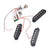 E-Gitarre Single Single Single Coil Pickup Kupferdraht Schwarz Einstellbarer Gitarren-Pickup für ST