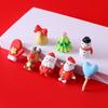 Christmas Erasers Gift Set Students Stationery School Supplies Cute Cartoon Erasers Gifts