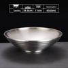 JingJingRS 304 Stainless Steel Multi-Purpose Noodle Bowl