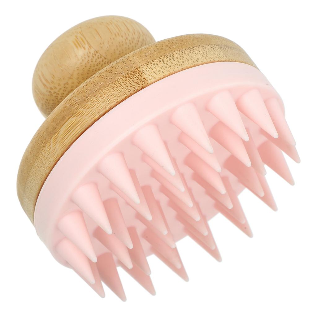 Hair Massaging Scalp Brush Soft Bristles Deep Clean Scalp Exfoliator Shampoo Brush Head Scrubber Relaxing Shower Hair Care