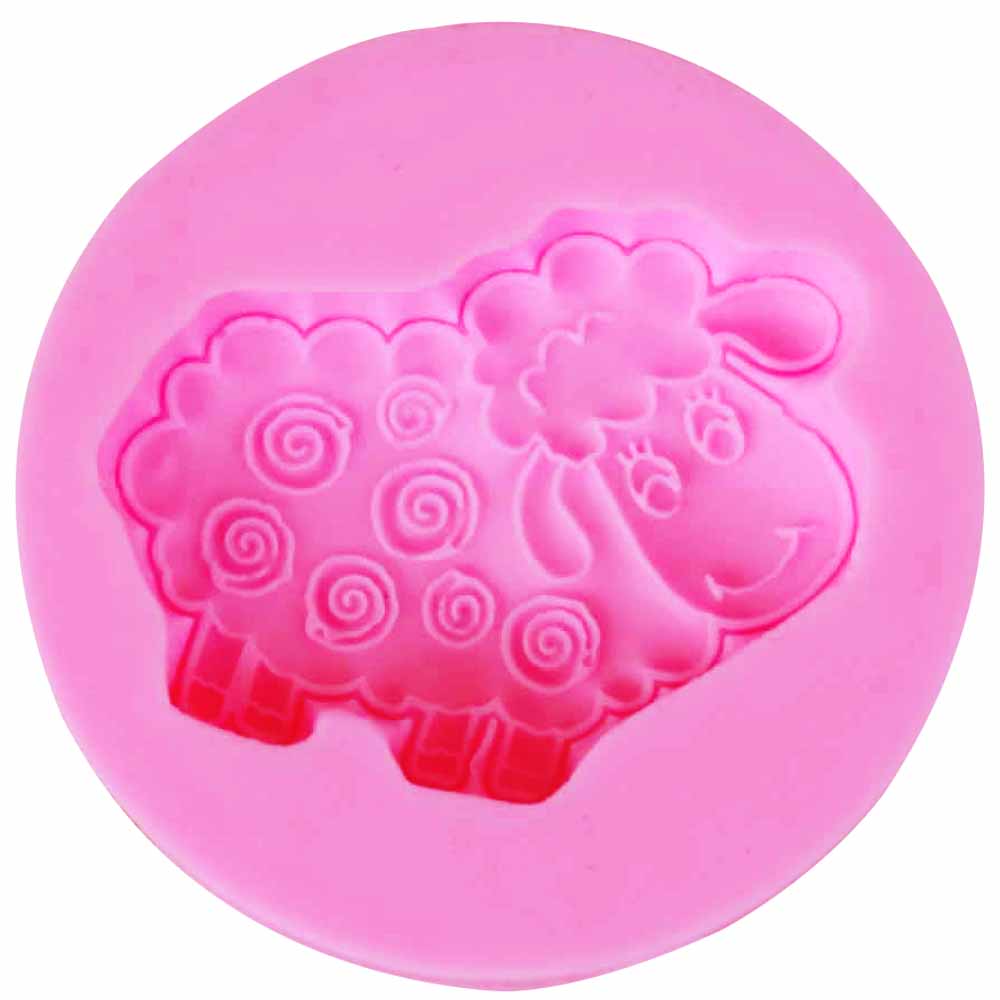 Cute Sheep Goat Silicone Molds Crafts For Chocolate Candy Cupcake Jelly Moulds Baking Pastry Home and Kitchen Accessories Tools