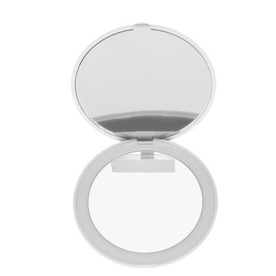 3.5 Inch LED Mirror 1X 10X Magnification Double Sided Makeup Mirror for Home Travel Built In