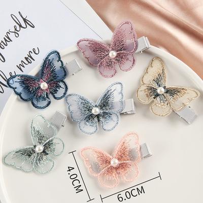 2Pcs Elastic Rubber Band Baby Kids Head Rope Ribbon Bow Tie Hair Clip Braiding Hair for Girls Hair Accessories