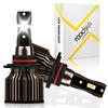 roadsun 2PCS LED Headlight 9005 HB3 9006 HB4 Car Led Lights 20000LM 150W 6500K 3570 CSP Chip Universal Auto Headlamp