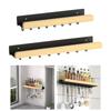 Hanging Spice Rack Organizer Wall with Strong Hooks Storage Shelf Seasoning