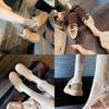 New Warm, Fleece Thick-soled Shoes with Buckle Snow Boots and Women's Cotton Shoes