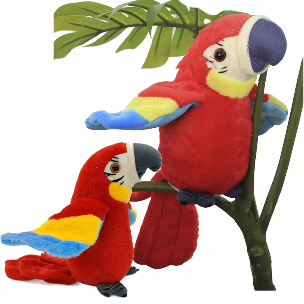 Lustiges sprechendes Papageien-Stofftier Sprechende interaktive Maskottchen