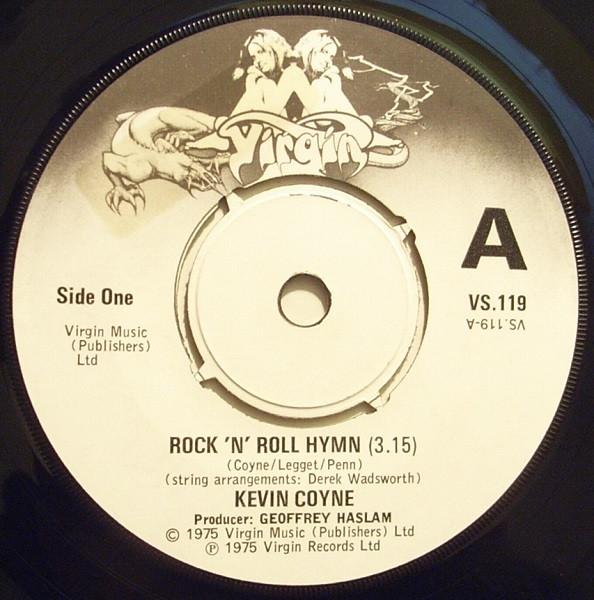 7inch Record KEVIN COYNE - Rock 'N' Roll Hymn VS119PROMO Virgin 1975 UK Rock Used