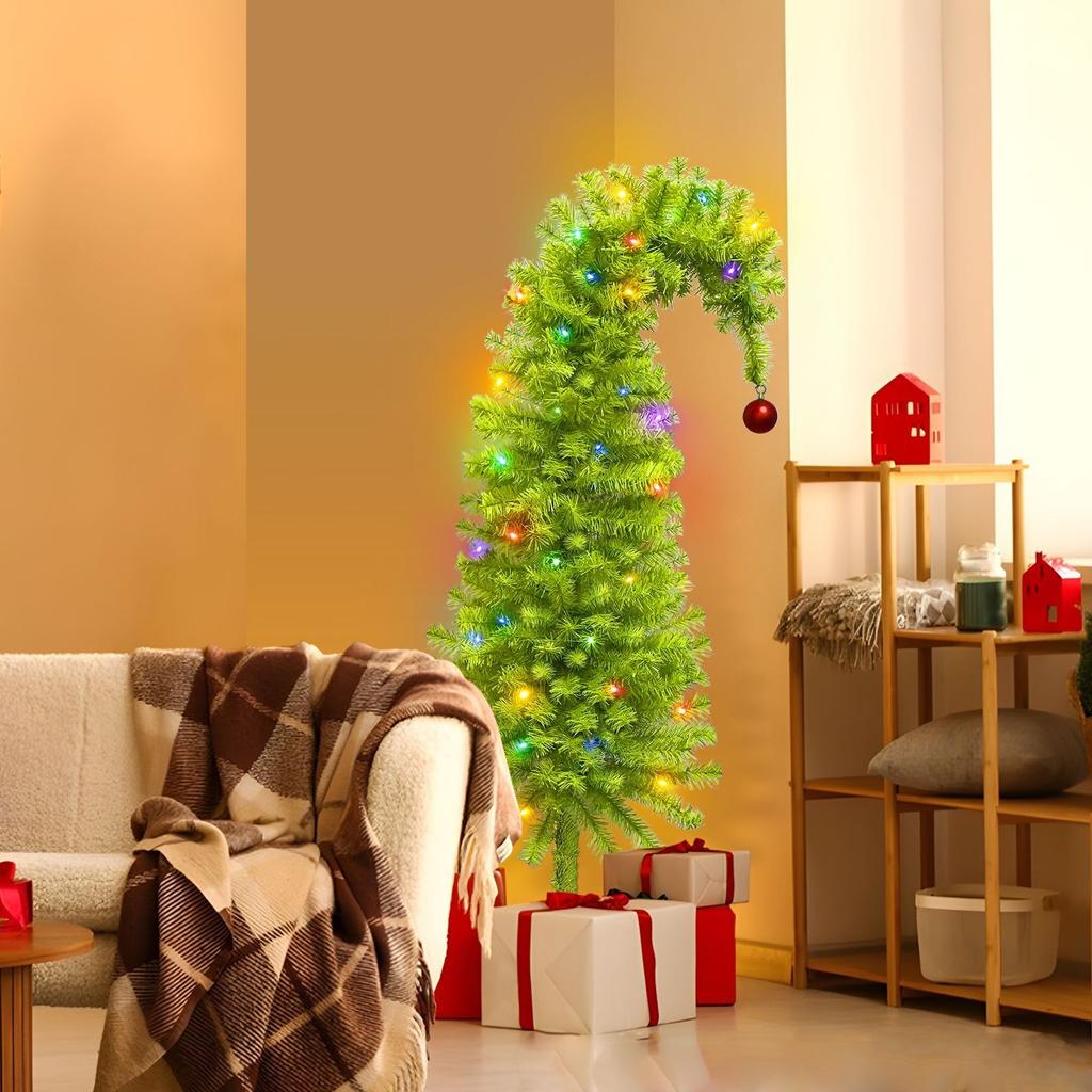 90cm Simulated High Density Tree Holiday Decoration Crooked Tree