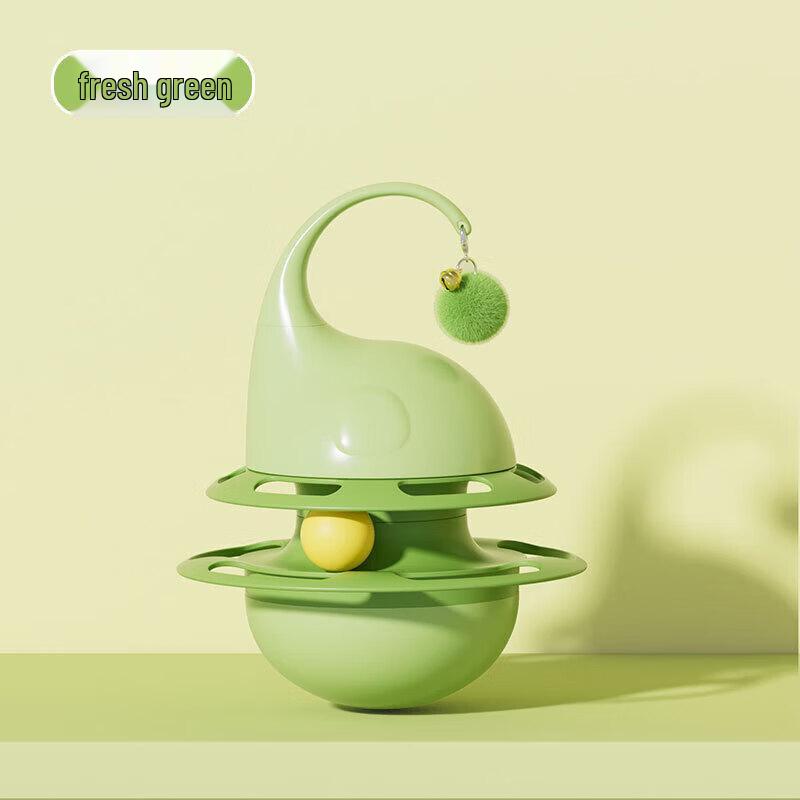 Interactive Cat Tumbler Food Dispenser Toy