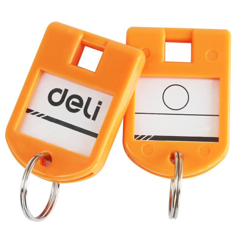 Deli Colored Plastic Key Tags