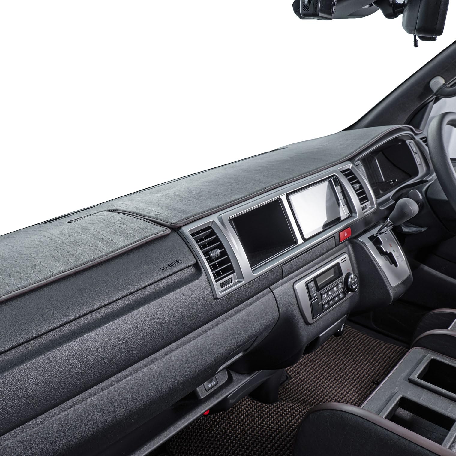 

Grace Dashboard Mat for 200 Series Hiace Narrow Gap Antique Vintage Black Vehicles, Style, (GAC-HINDMVBK)