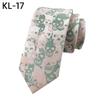 New 1200-Needle 6cm Narrow Skull Halloween Tie