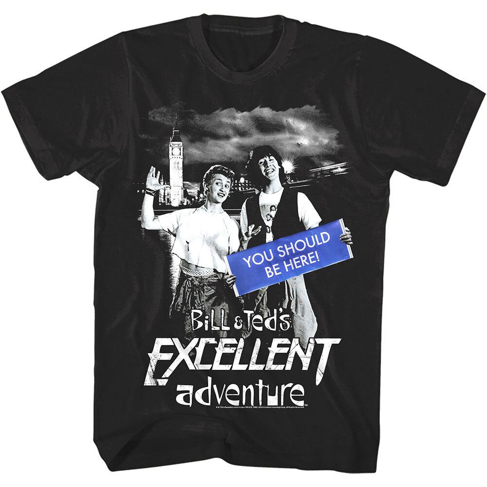 Bill Ted Excellent Adventure London Men T Shirt L