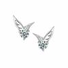 Korean Style Angel Wings Stud Earrings Jewelry