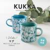 Minoru Pottery (Minorutouki) KUKKA Aqua Blue Mug, 300ml, Lightweight