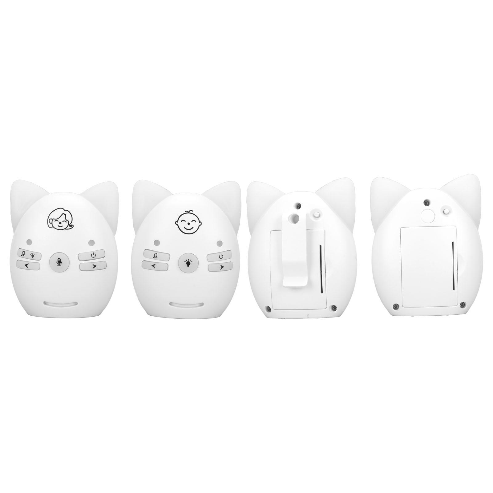 

o Радионяня ISM 905–925 МГц, беспроводная цифровая шифрованная передача, 10 уровней регулировки громкости EU Plug белый