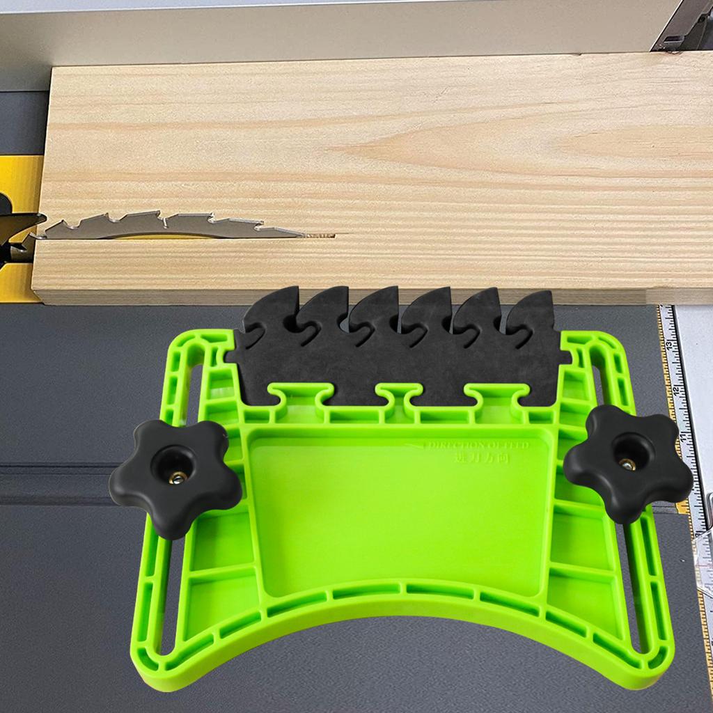 Featherboard for Router Tables and Band Saw - Stackable Feather Board with EVA Feather for Taller Material Feed Woodworking Tool