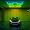 Honeycomb Hexagonal Garage & Car Wash Waterproof Lights - 110V/220V