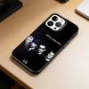 Band UU-U2  Phone Case For iPhone 17,16,15,14,13,12,11 Plus,Pro Max,XS,Colored Silver Plated Inside Cover