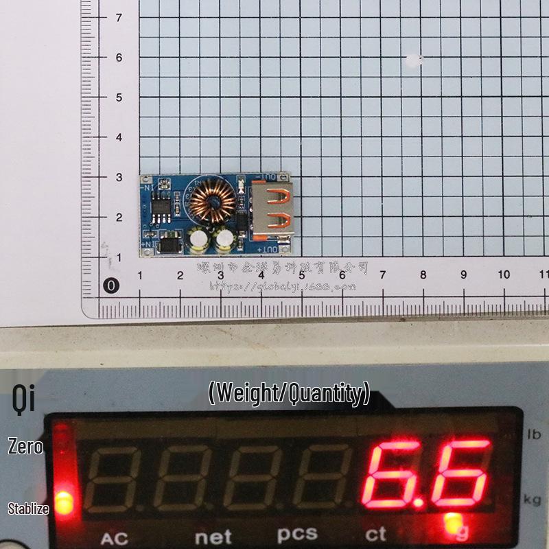 

QC3.0 USB DC Buck Module: 12V/24V to Fast Charge for Apple & Huawei