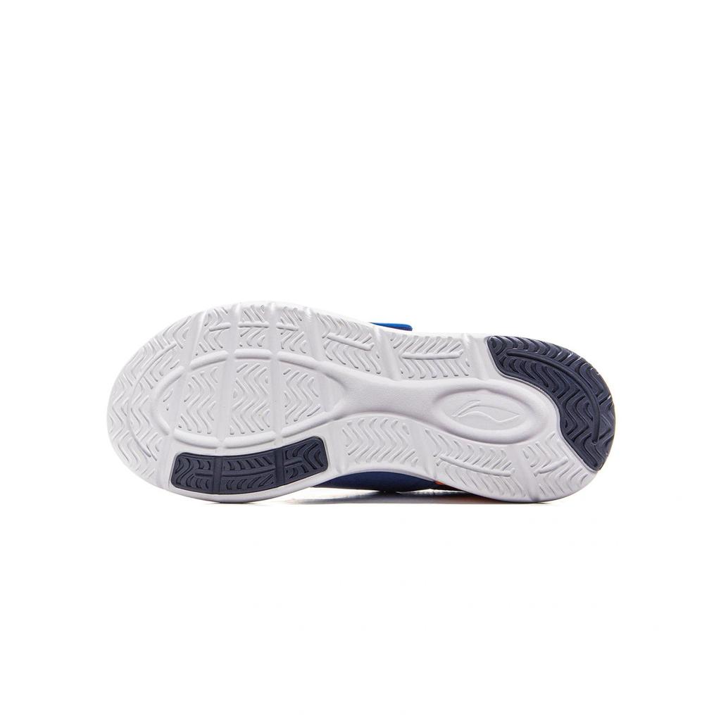 Li Ning Kids Sports Lifestyle Series Comfortable Fashion Trendy Versatile Kids Running Shoes Kids Running Shoes Deep-Sea-Blue YKNU040-9
