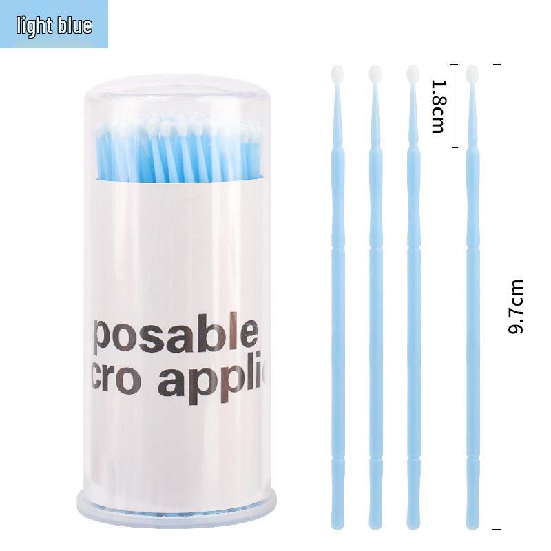 Bamboo Stick Cotton Swabs for Eyelash Extensions, Microblading, & Eyeshadow Application