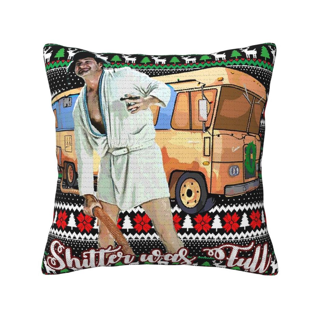 Mens Womens Cousin Eddie Square Pillowcase Pillow Cover Cushion Decor Comfort Throw Pillow for Home Living Room