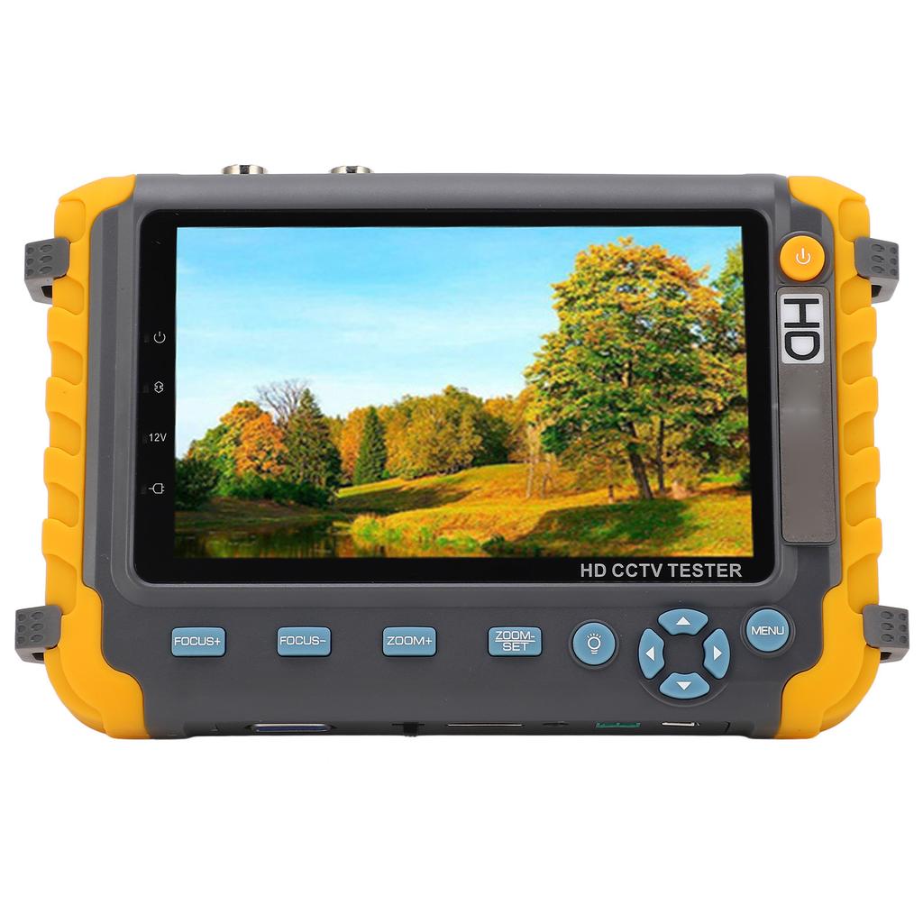CCTV Tester 5 Inch 8MP VGA HD Input Analog Video Monitor AHD TVI CVI Camera Tester with UTP Cable