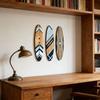 Hawaiian Theme Surfboard Wall Decor Tropical Wall Hanging Sign Beach Themed Sign  Home Decor
