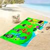 Sprunki Incredibox Print Beach Towel, Large Soft Quick Dry Towel for Beach Camping Swimming