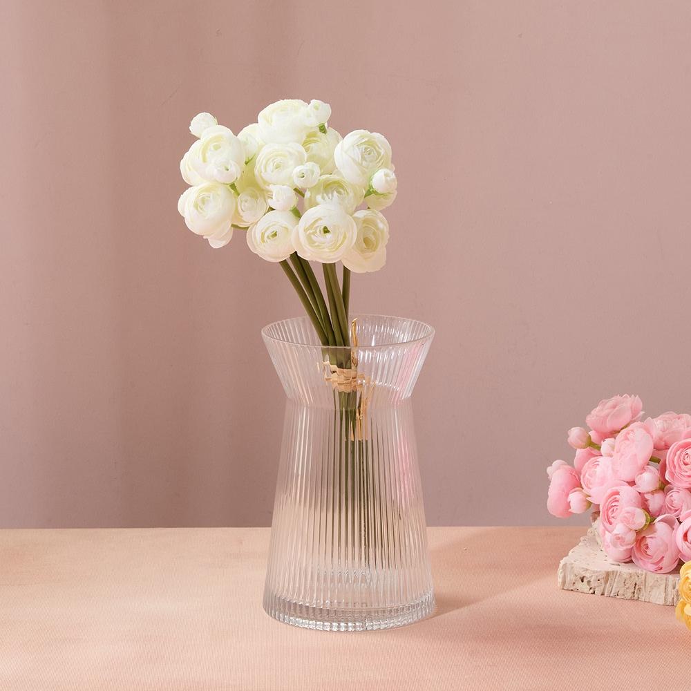 Mini Ranunculus Bush 40 cm Cream