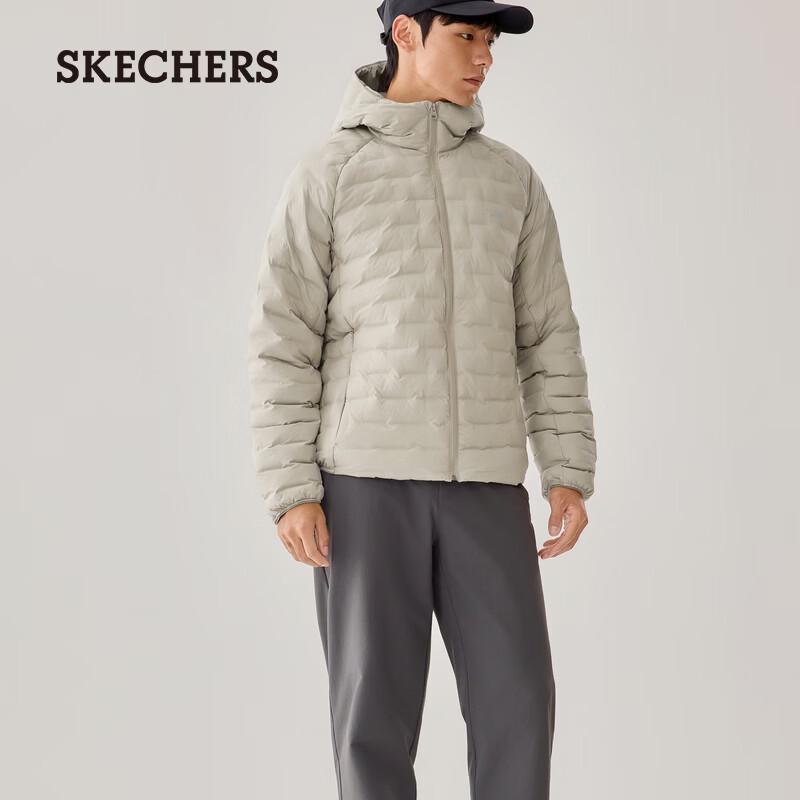 Skechers Men s Hooded Padded Jacket P425M178 L