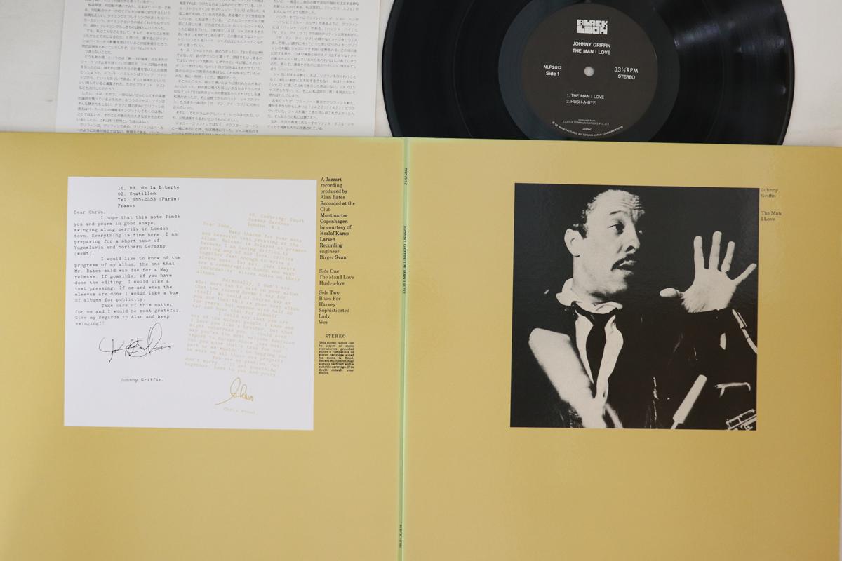 

LP Record JOHNNY GRIFFIN - Man I Love NLP2012 NORMA 1988 Japan Jazz Used