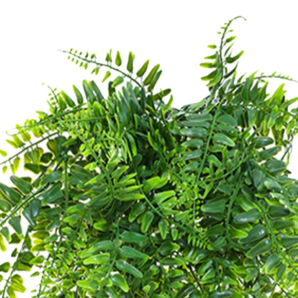 2pcs 29.92in Fake Hanging Plant Green Wall Hanging Plant Decor Artificial Greenery Balcony