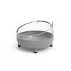Hamster Doppelzweck Bade- & Toilettensandbecken - Spritzschutzdesign